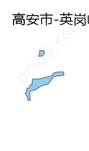 英岗岭矿务局边界地图