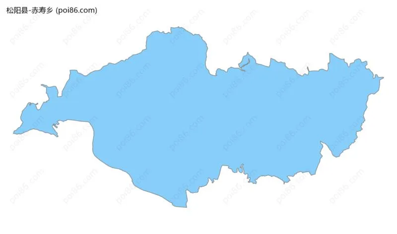 赤寿乡边界地图