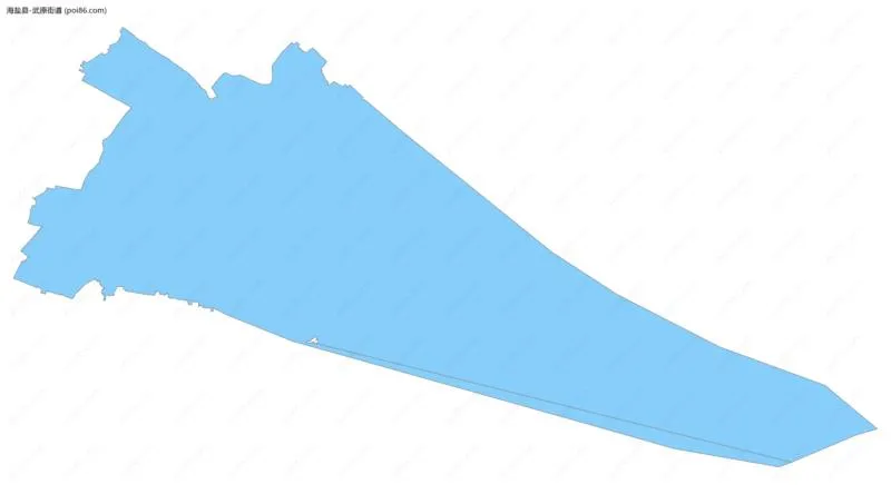 武原街道边界地图