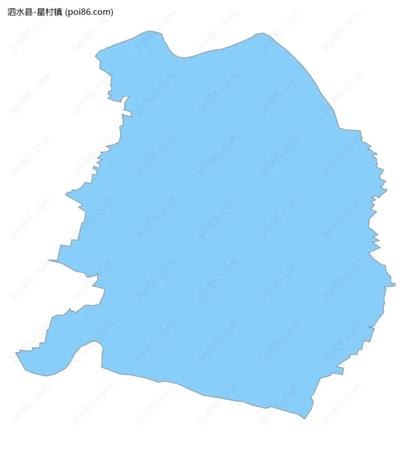 星村镇边界地图