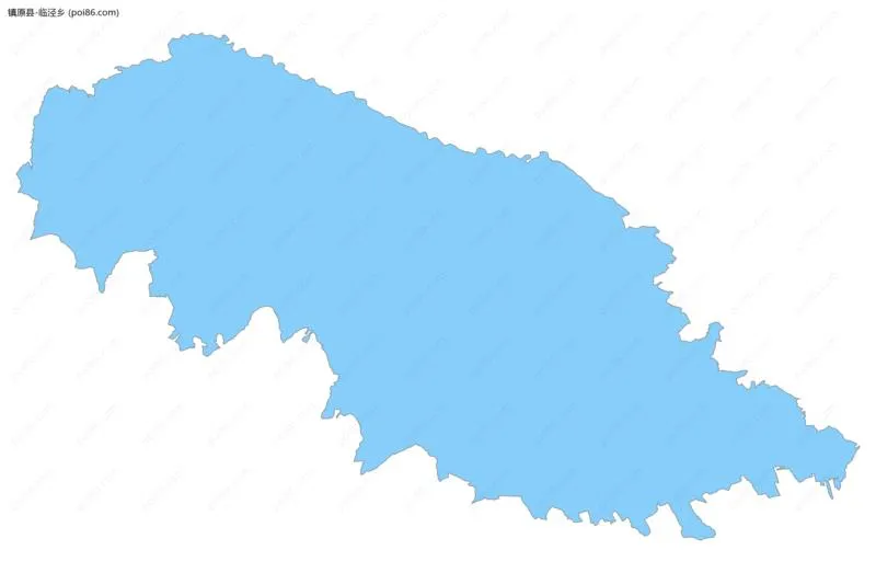 临泾乡边界地图