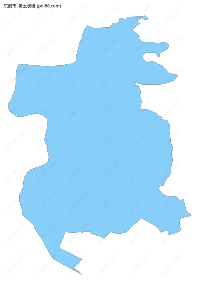 黄土坎镇边界地图