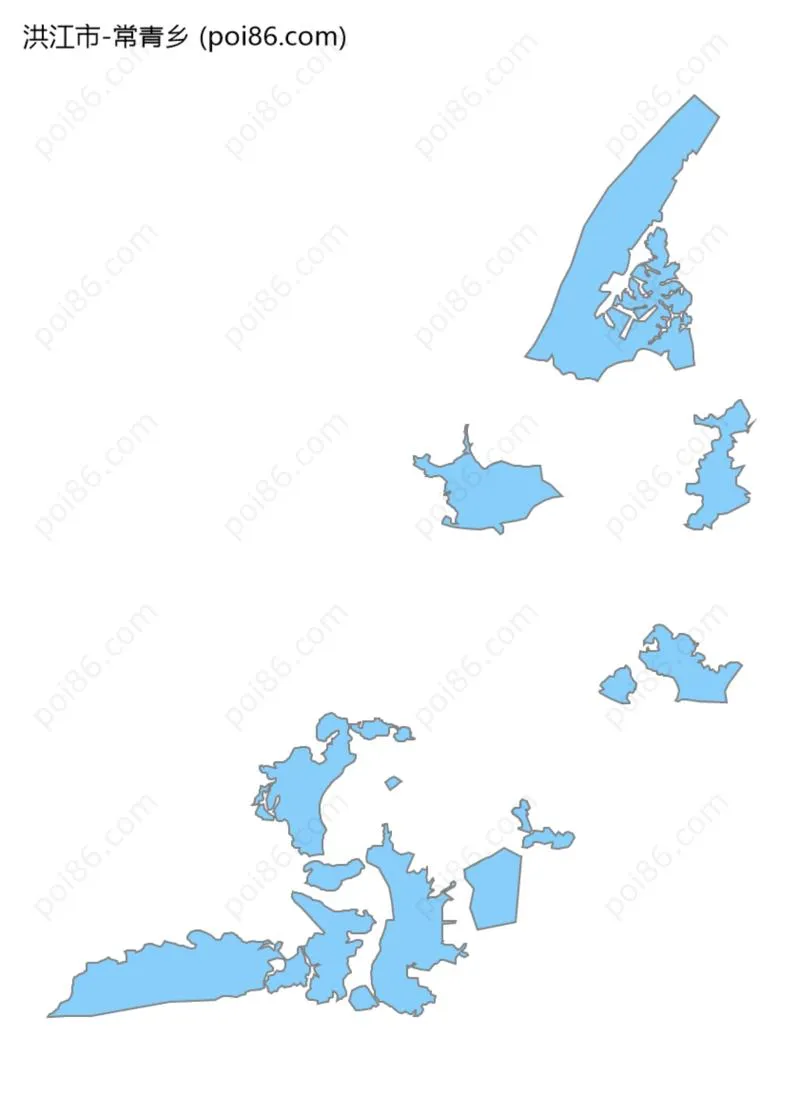 常青乡边界地图