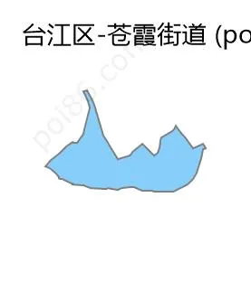 苍霞街道边界地图