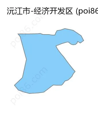 经济开发区边界地图