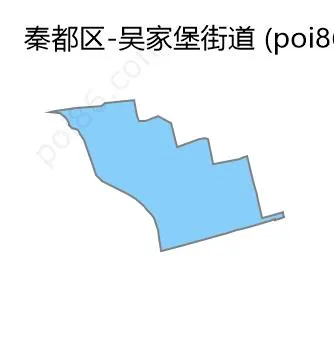 吴家堡街道边界地图