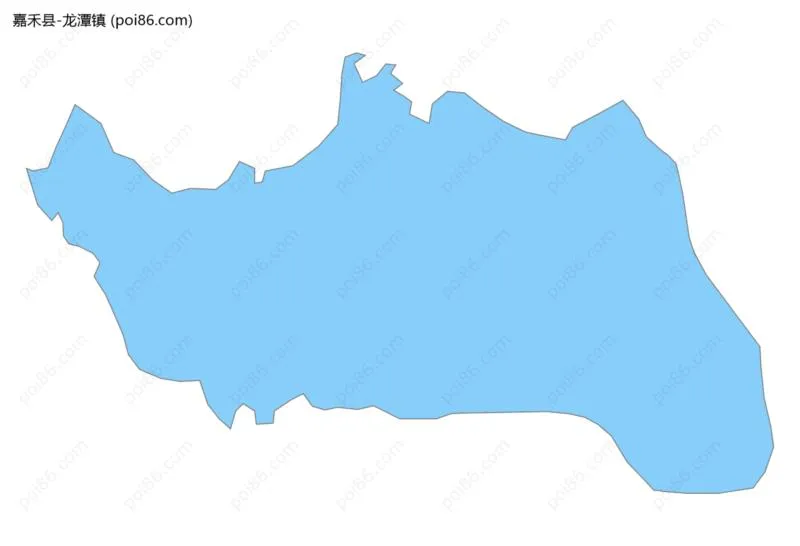 龙潭镇边界地图