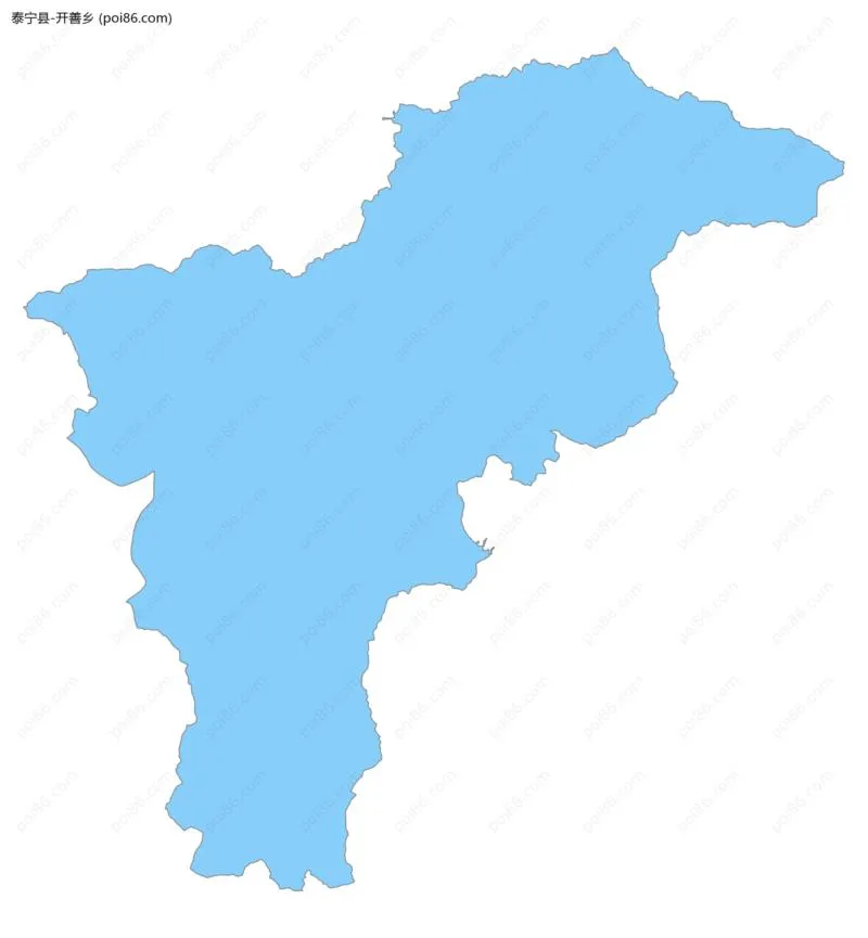 开善乡边界地图