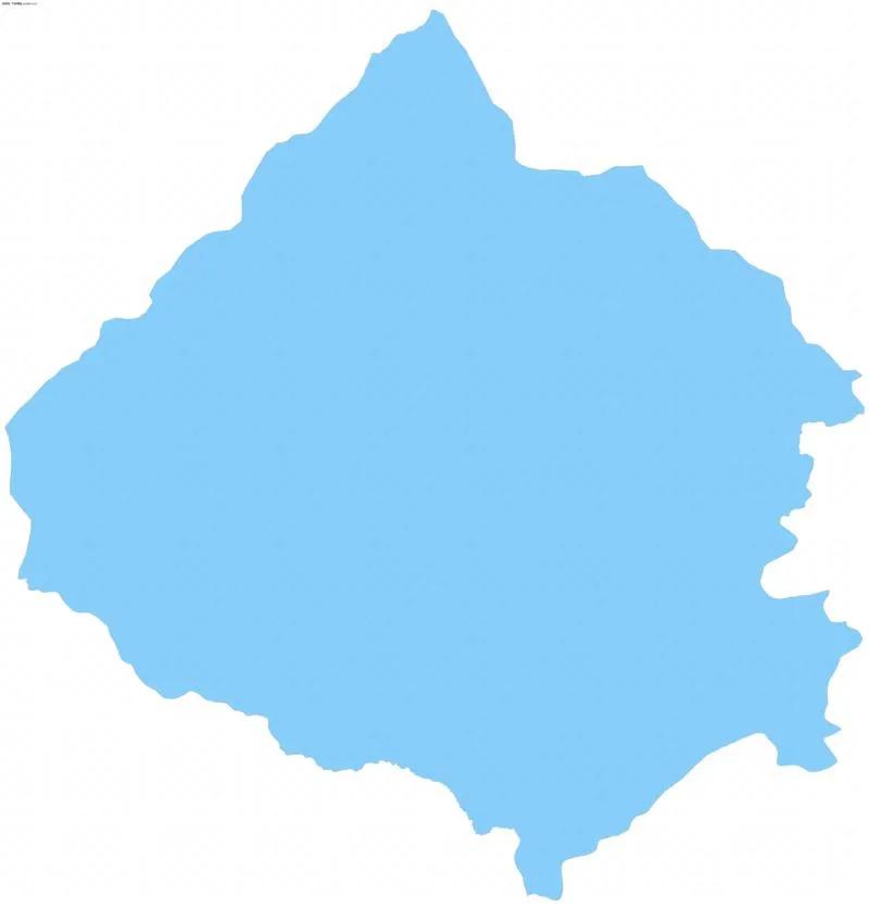 下察隅镇边界地图