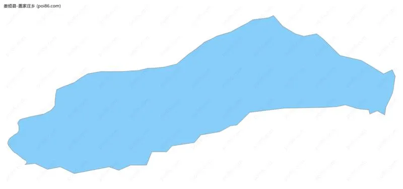 盖家庄乡边界地图