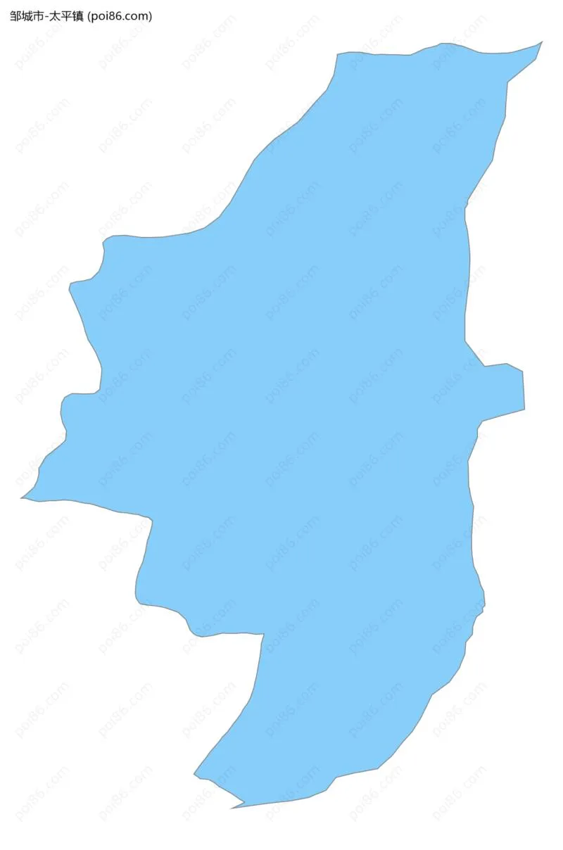 太平镇边界地图