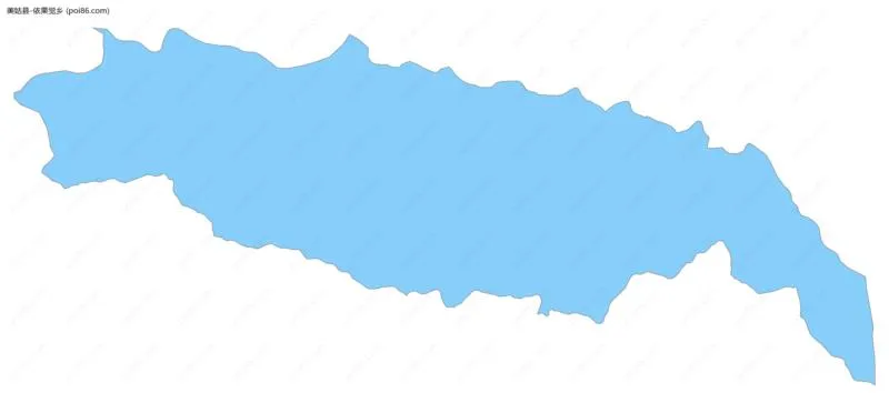 依果觉乡边界地图