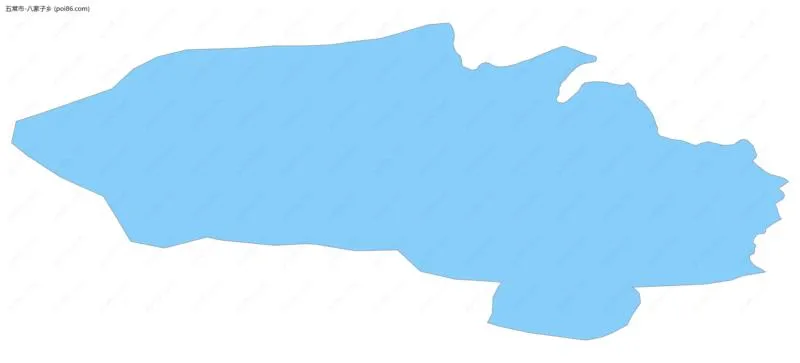 八家子乡边界地图