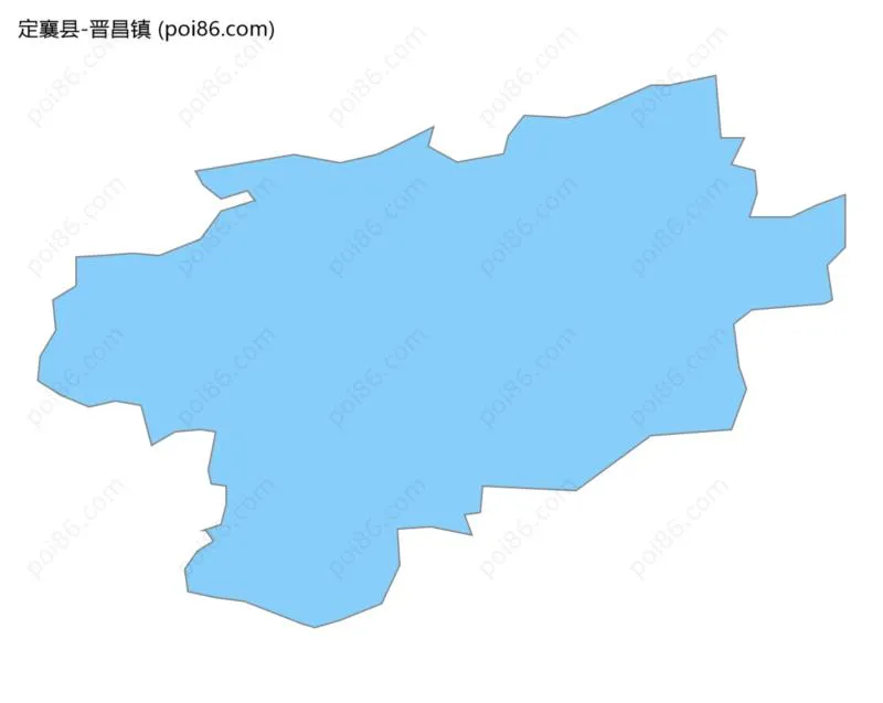 晋昌镇边界地图