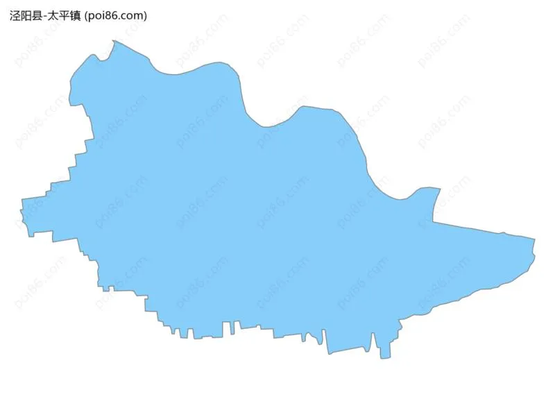 太平镇边界地图