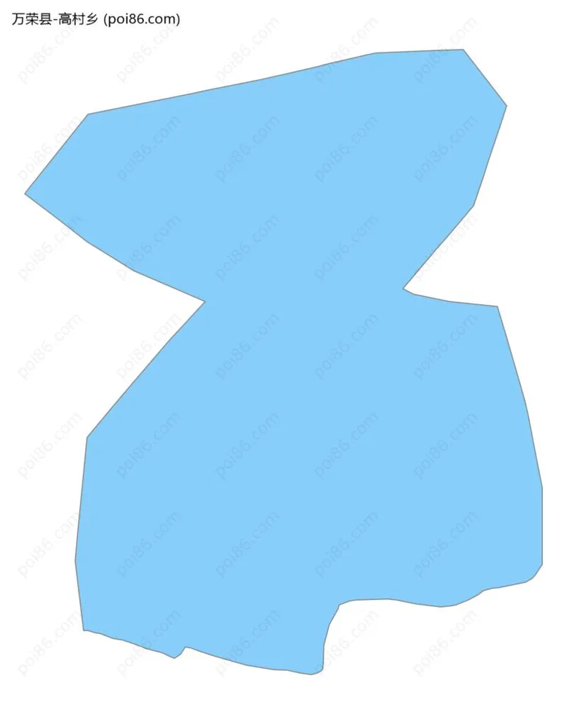 高村乡边界地图