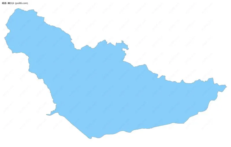 清水乡边界地图