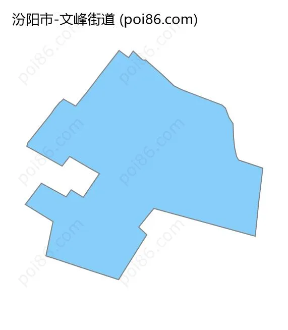 文峰街道边界地图