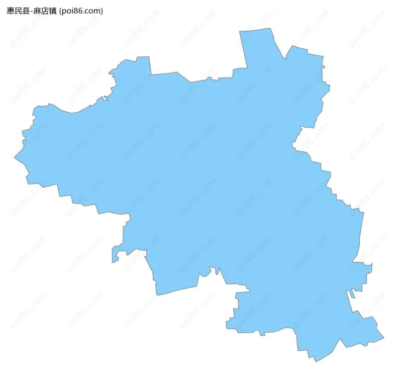 麻店镇边界地图