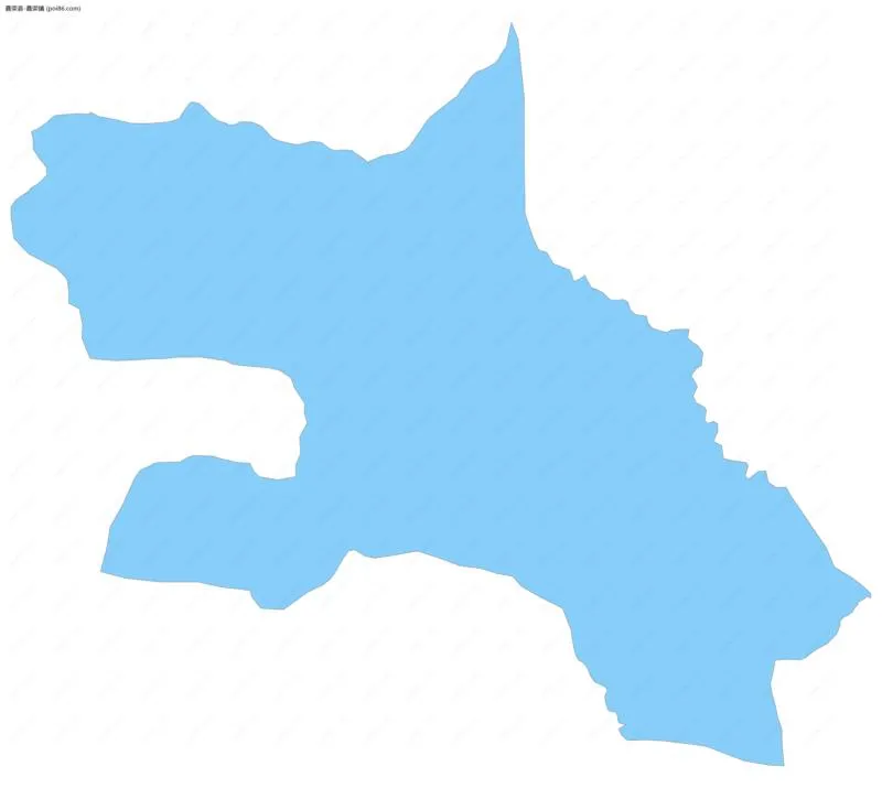 聂荣镇边界地图