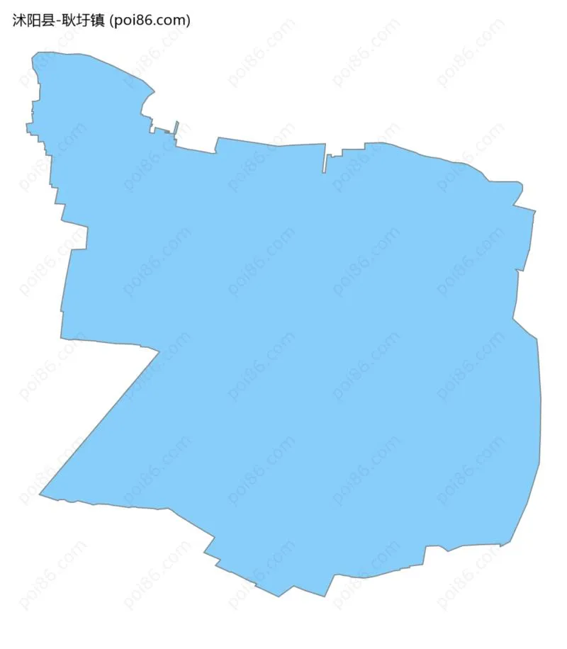 耿圩镇边界地图