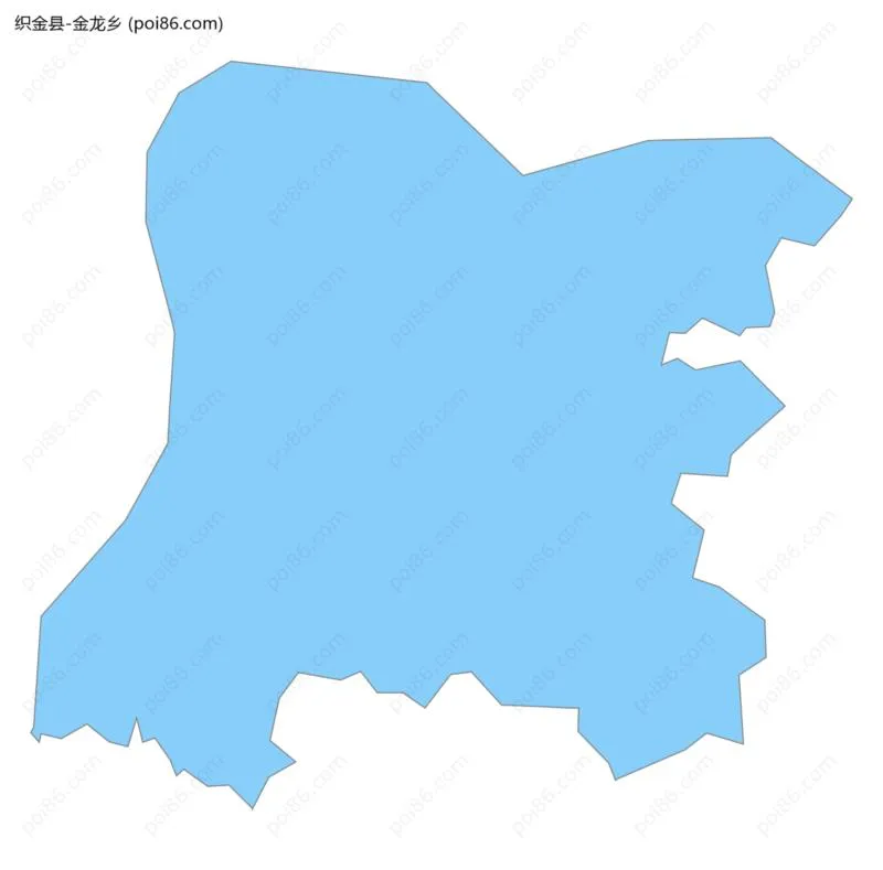 金龙乡边界地图