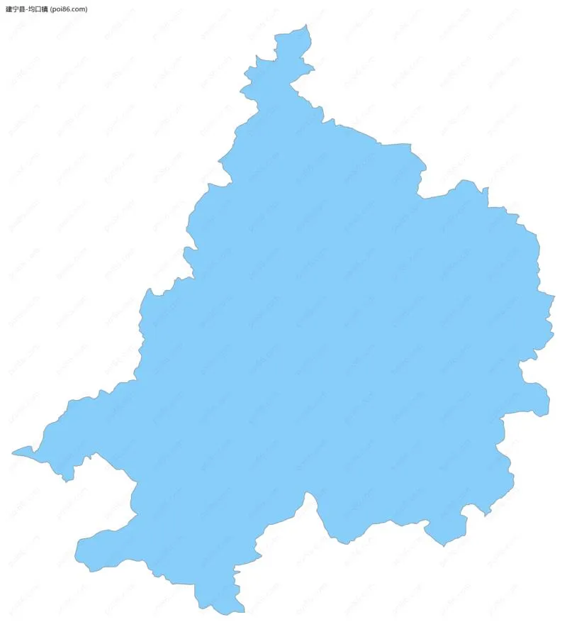 均口镇边界地图