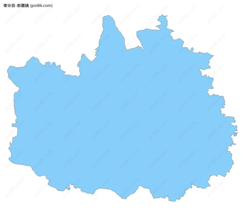 郭嘉镇边界地图