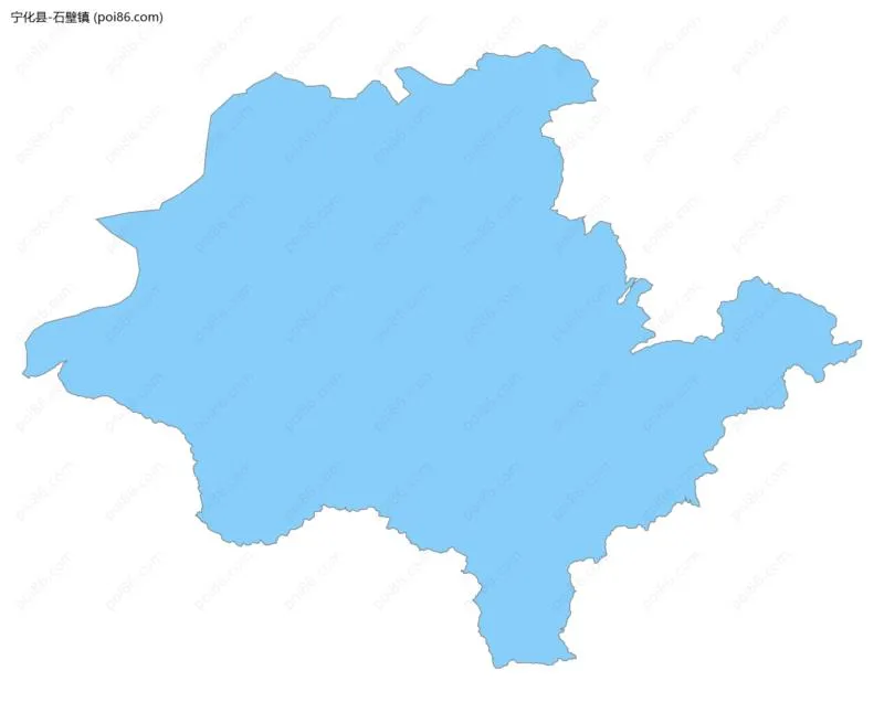 石壁镇边界地图