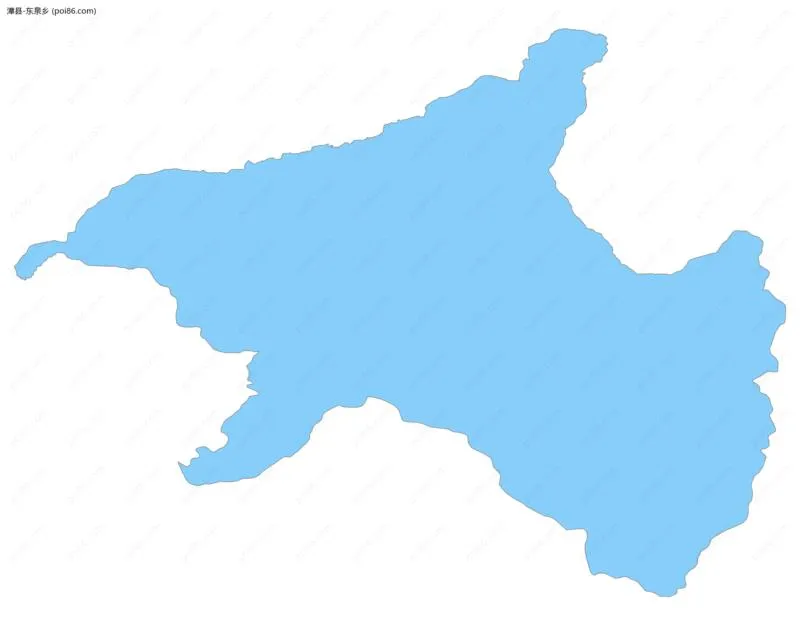 东泉乡边界地图