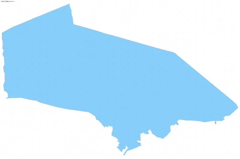 海子滩镇边界地图