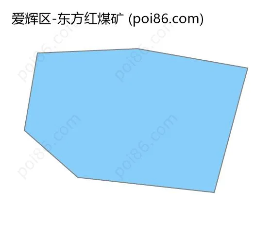东方红煤矿边界地图