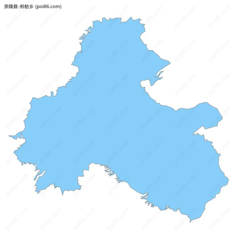 舲舫乡边界地图