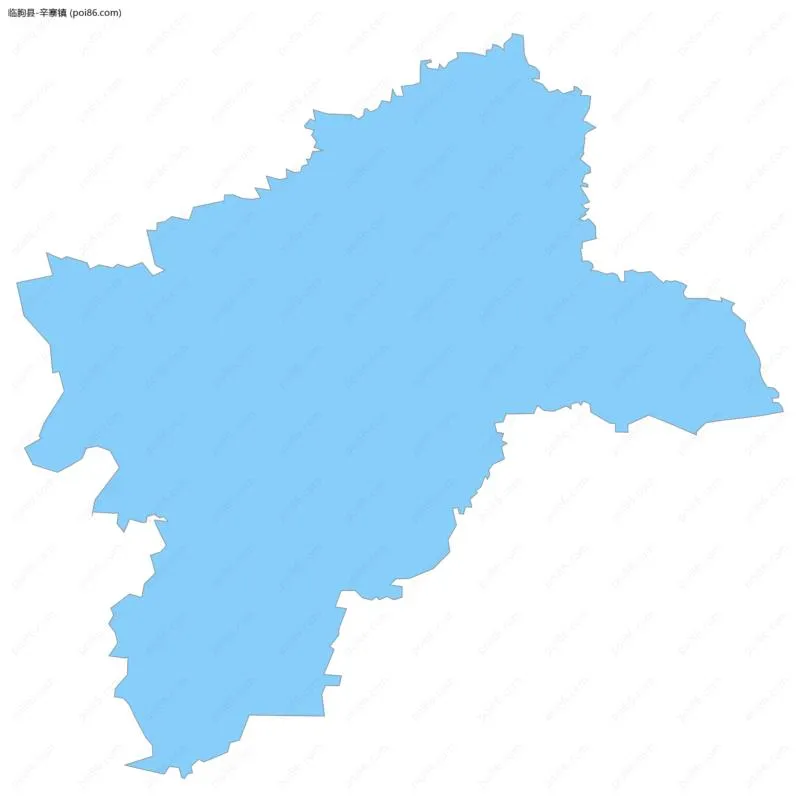 辛寨镇边界地图