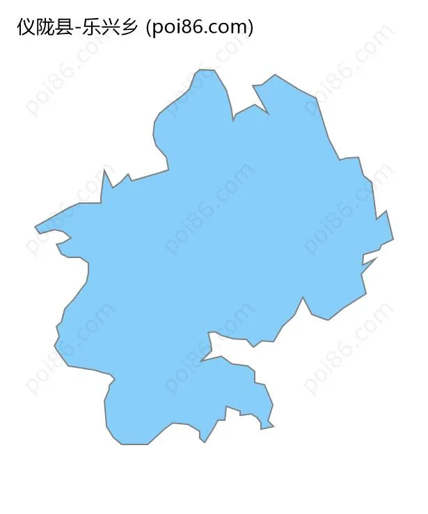 乐兴乡边界地图