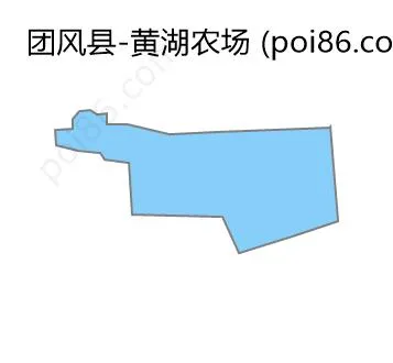 黄湖农场边界地图