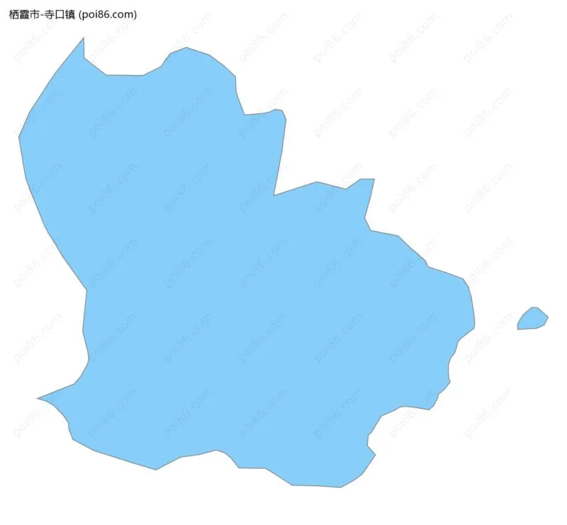 寺口镇边界地图