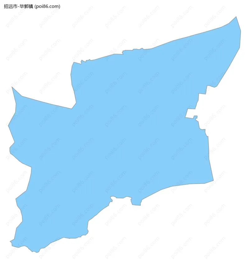 毕郭镇边界地图
