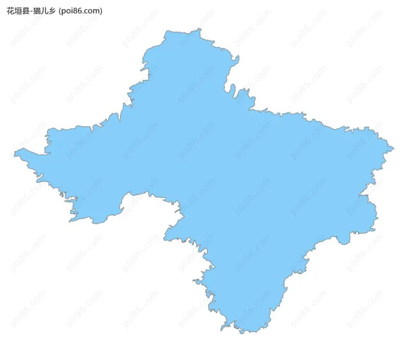 猫儿乡边界地图