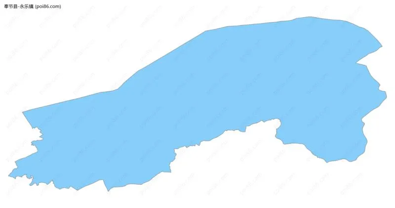 永乐镇边界地图