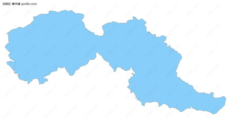 青羊镇边界地图