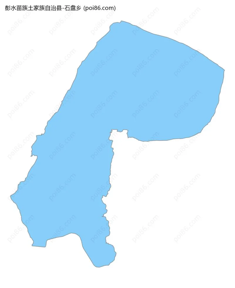 石盘乡边界地图