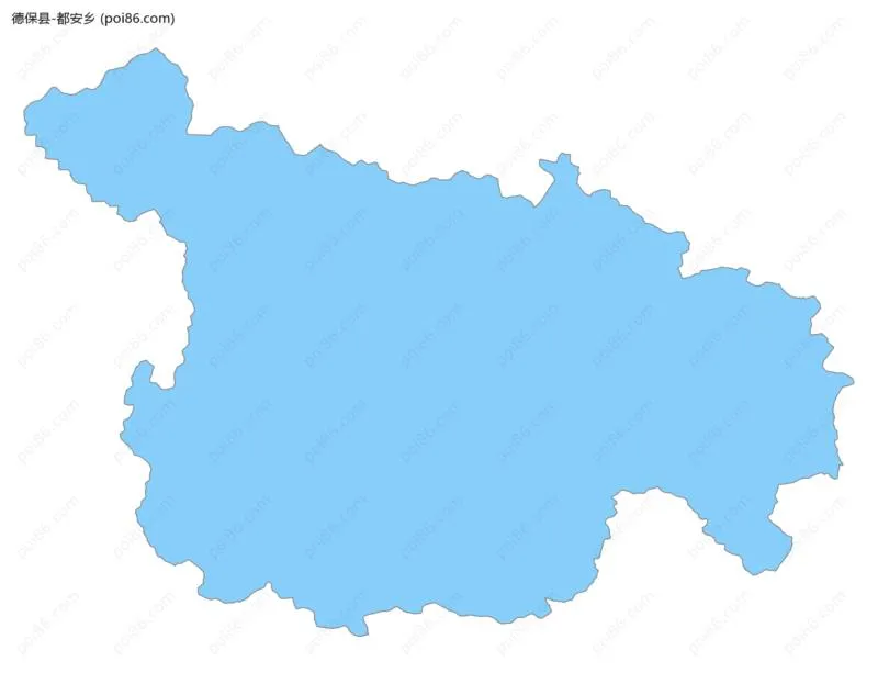 都安乡边界地图