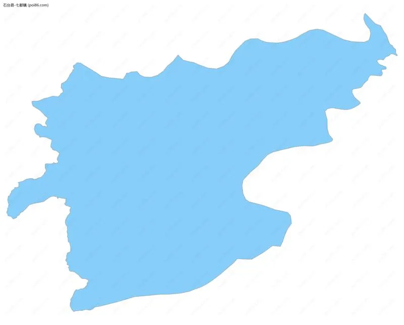 七都镇边界地图