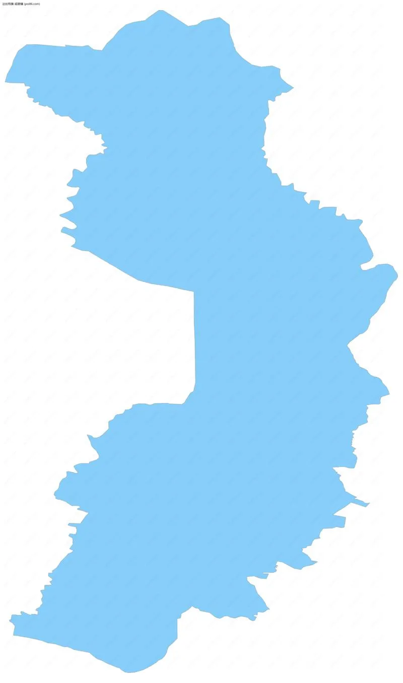 昭君镇边界地图