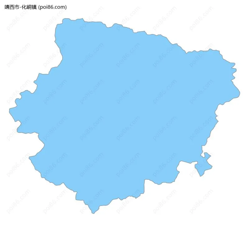 化峒镇边界地图