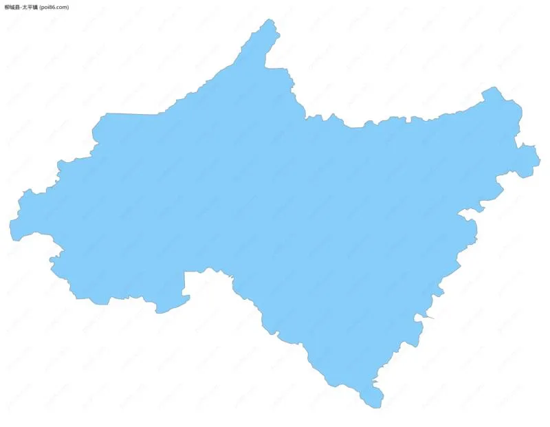 太平镇边界地图