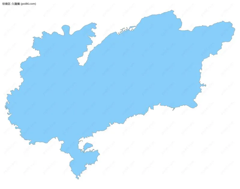 久隆镇边界地图
