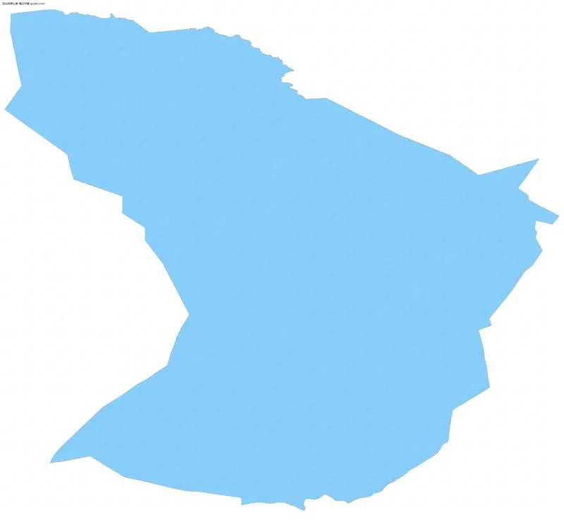 高日罕镇边界地图