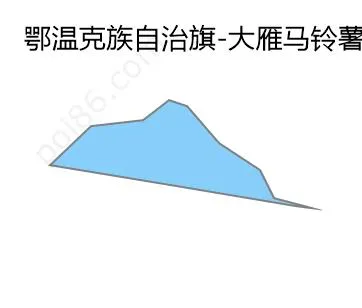 大雁马铃薯高新技术示范园区边界地图
